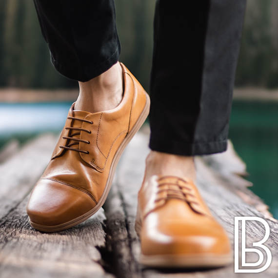 Barefoot Dress Shoe | Wide Toe-Box | Zero-Drop | Brenston Vintage Brown by Birchbury Barefoot Dress Shoe | Wide Toe-Box | Zero-Drop | Brenston Vintage Brown by Birchbury