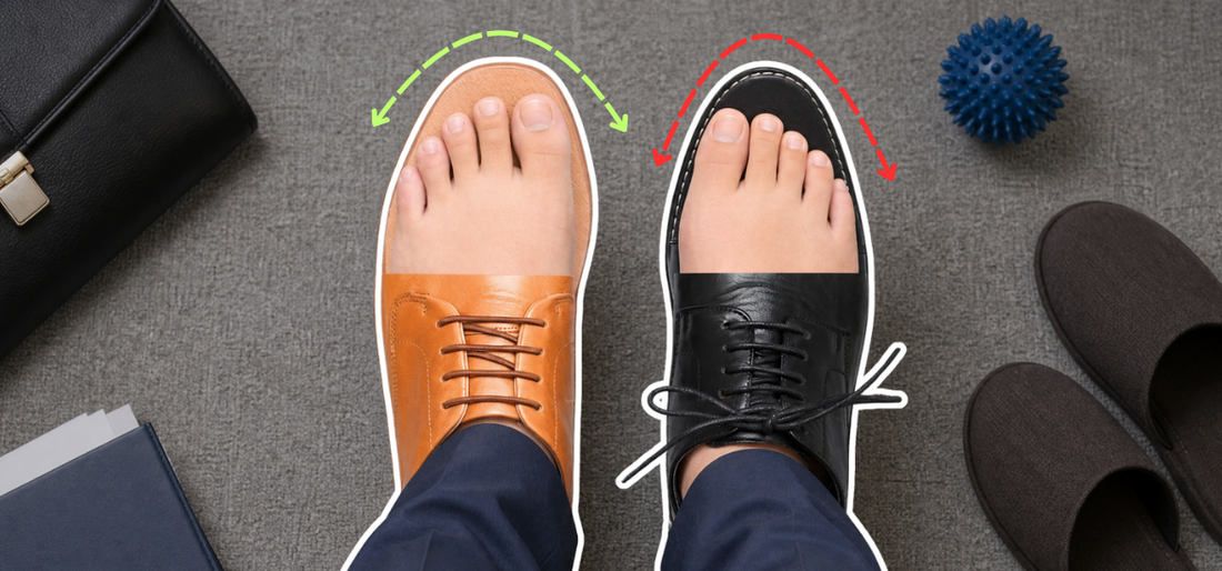 Wide Toe Box Oxford Shoes That LOOK LIKE REGULAR SHOES