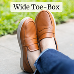 Emhurst: Barefoot Leather Loafers – Wide Toe Box
